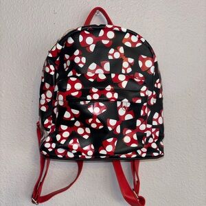 Disney Mini Backpack - Minnie Mouse Bows Polka Dot